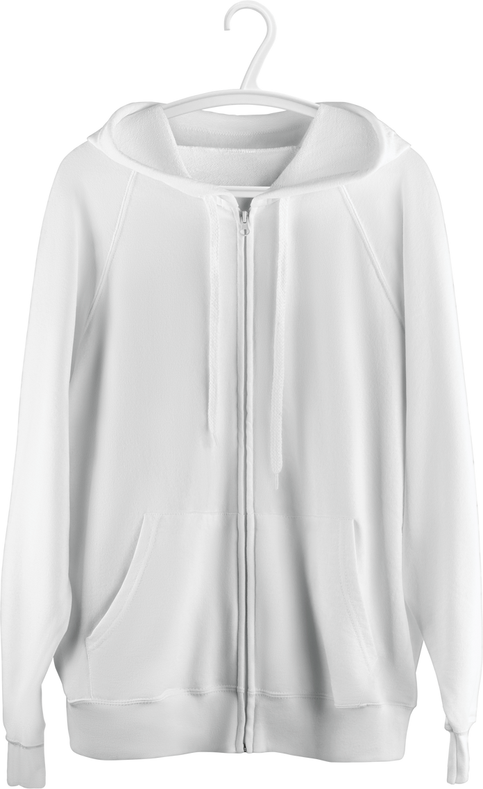 3D White Hoodie Mockup